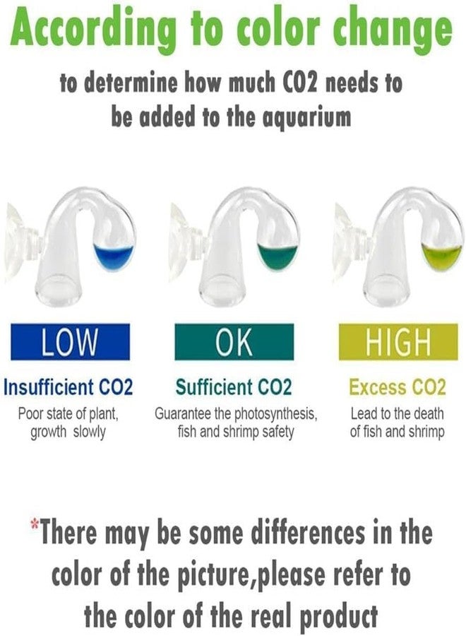 VAYINATO® Co2 Indicator Solution (15Ml) and Drop Checker Indicator Monitor (Glass) for Aquarium Fish Tank by Petzlifeworld - Image 5